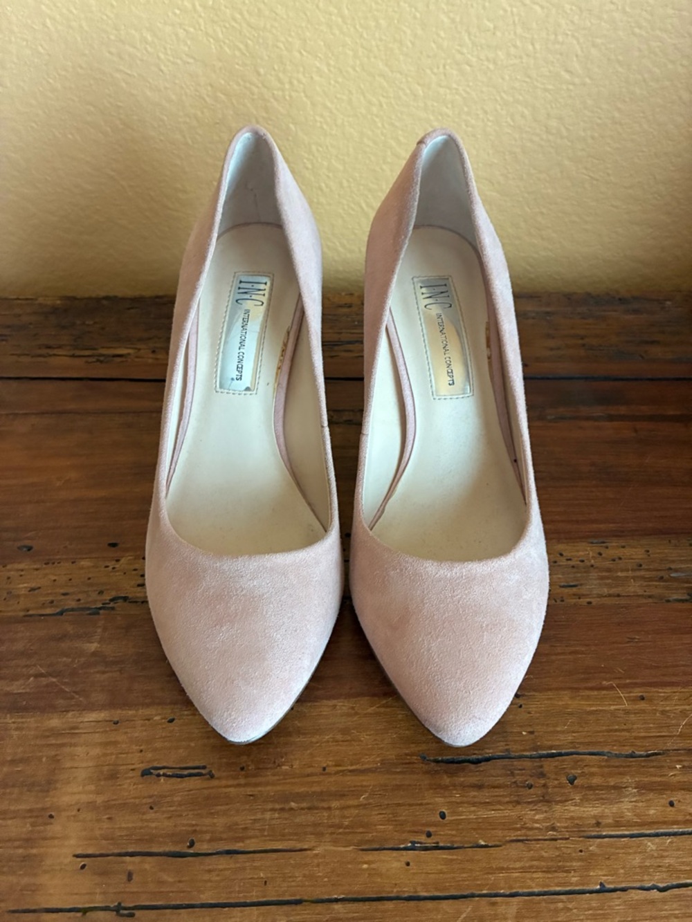 INC Suede Pumps